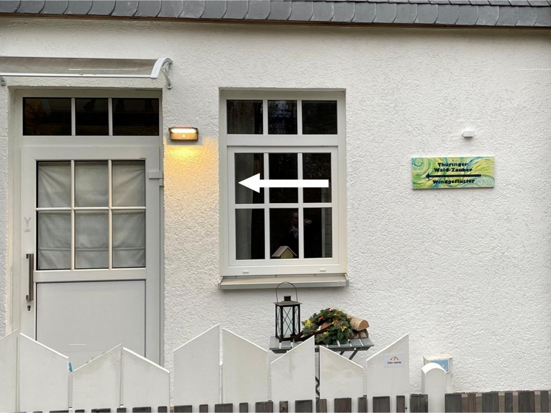 Der Eingang zur FeWo